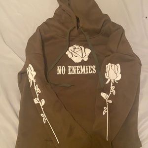 Navy green s hoodie never worn